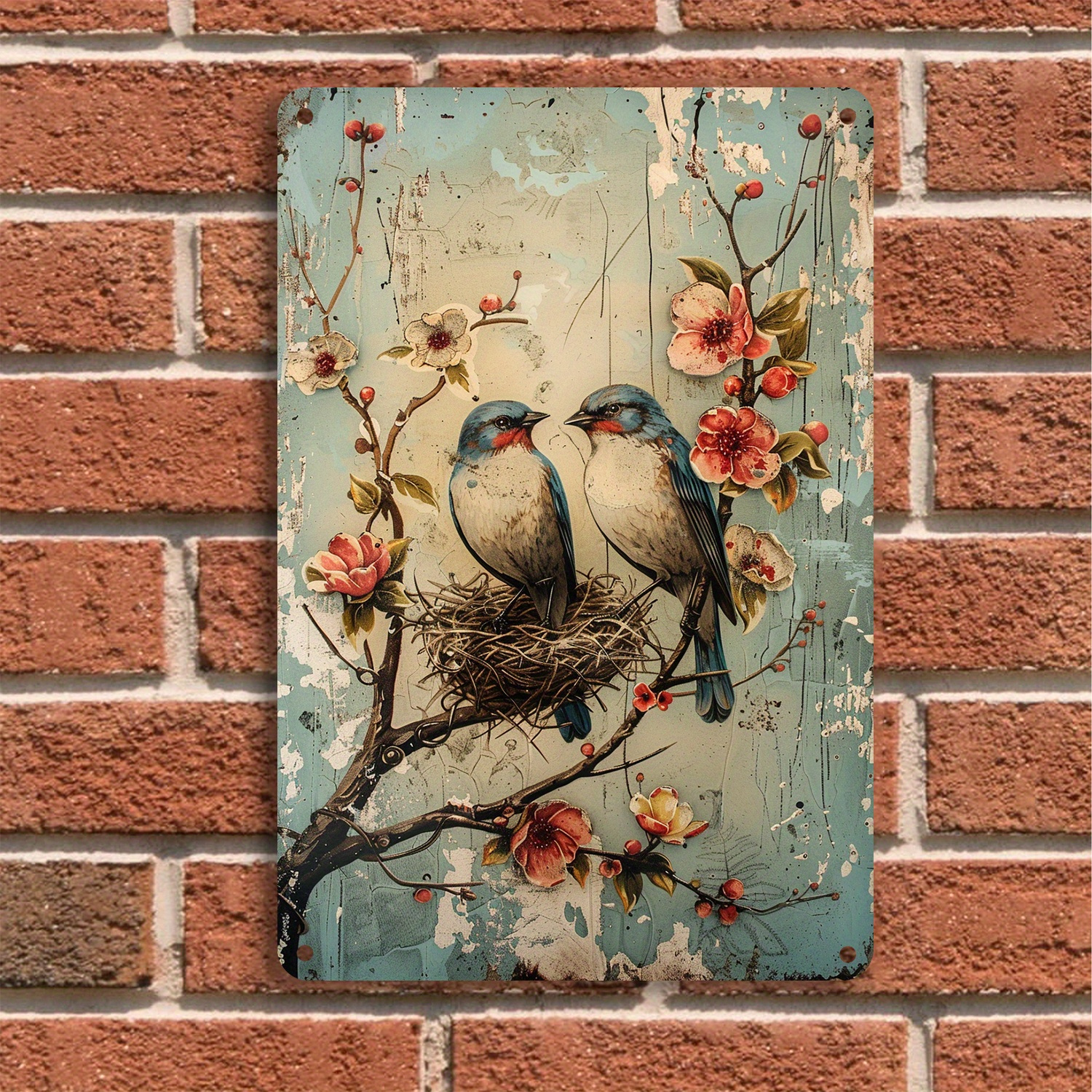Home Bathroom Wall Decor - 1 piece 8x12 inch/ 20 *