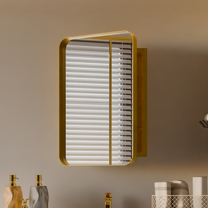 20x30 Inch Recessed Metal Fram - Bathroom Cabinet Mirror ulasan dan harga