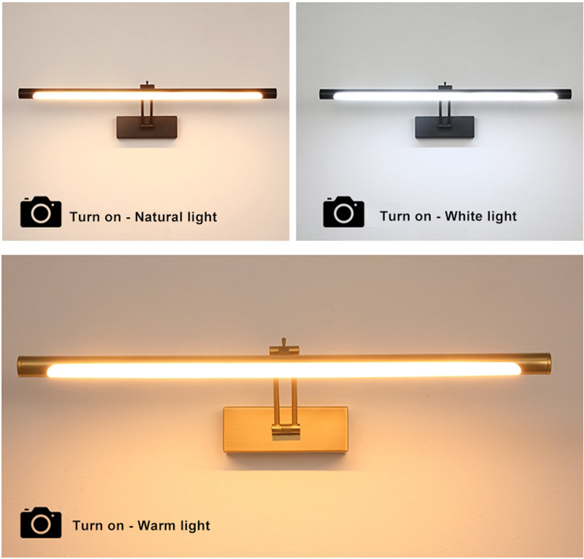 Mirror Wall Lamps Bathroom Wal - Bathroom Cabinet Mirror ulasan dan harga
