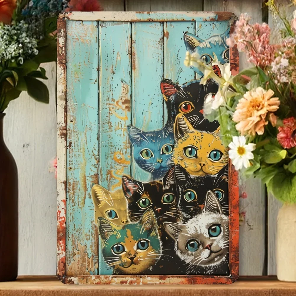 1pc 20x30cm Iron Metal  Sign V - Home Bathroom Wall Decor ulasan dan harga