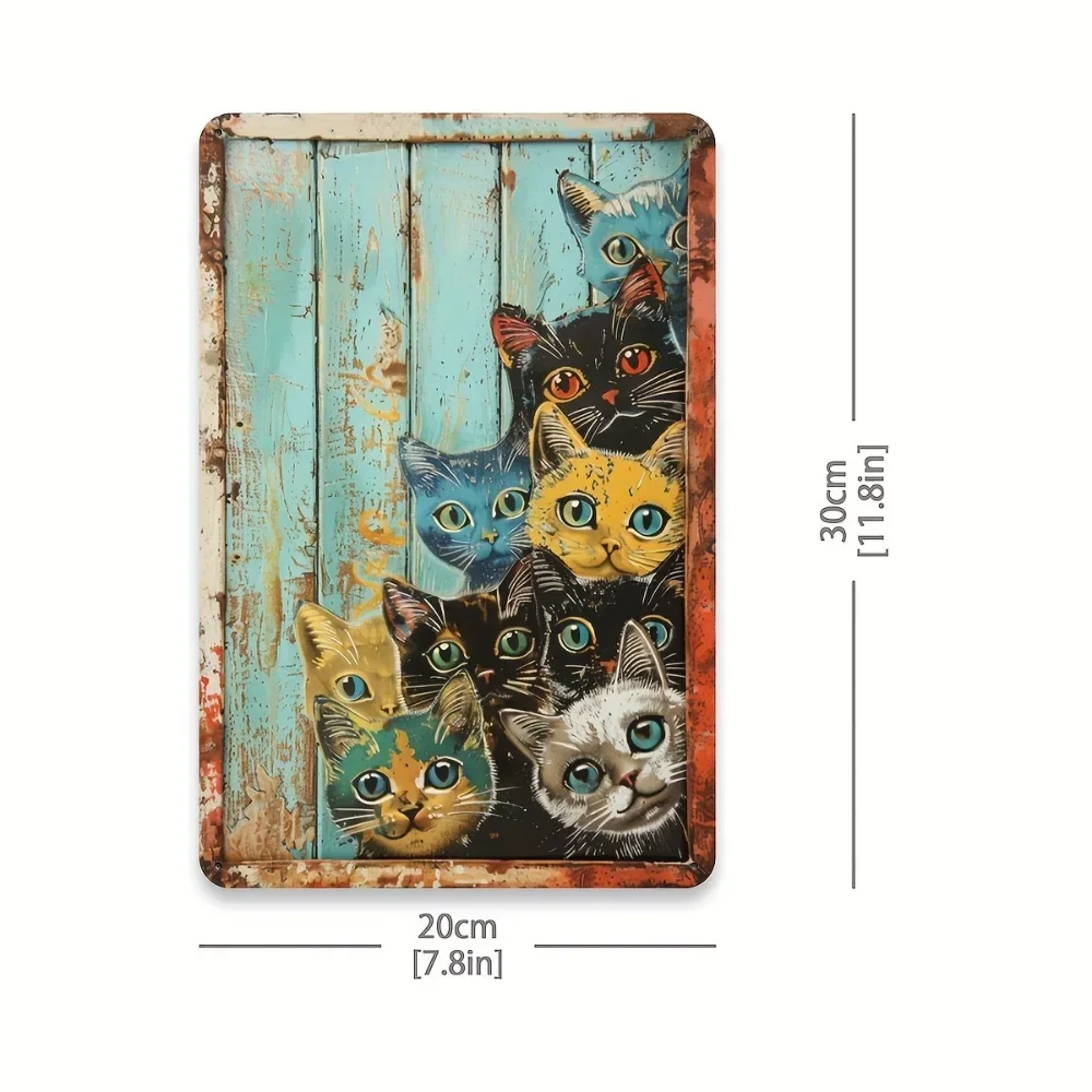 1pc 20x30cm Iron Metal  Sign V - Home Bathroom Wall Decor ulasan dan harga