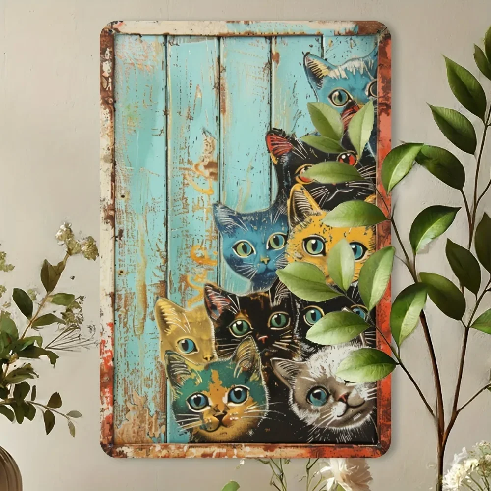 1pc 20x30cm Iron Metal  Sign V - Home Bathroom Wall Decor ulasan dan harga