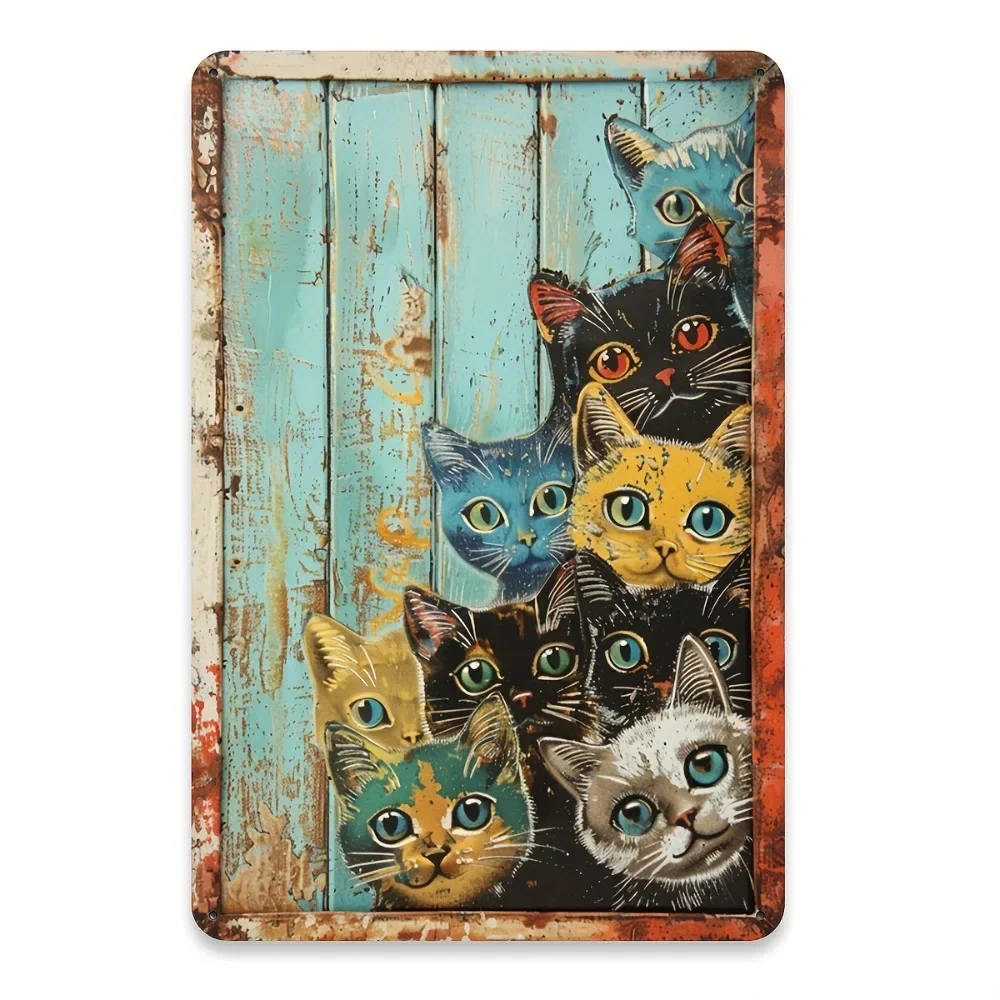 1pc 20x30cm Iron Metal  Sign V - Home Bathroom Wall Decor ulasan dan harga