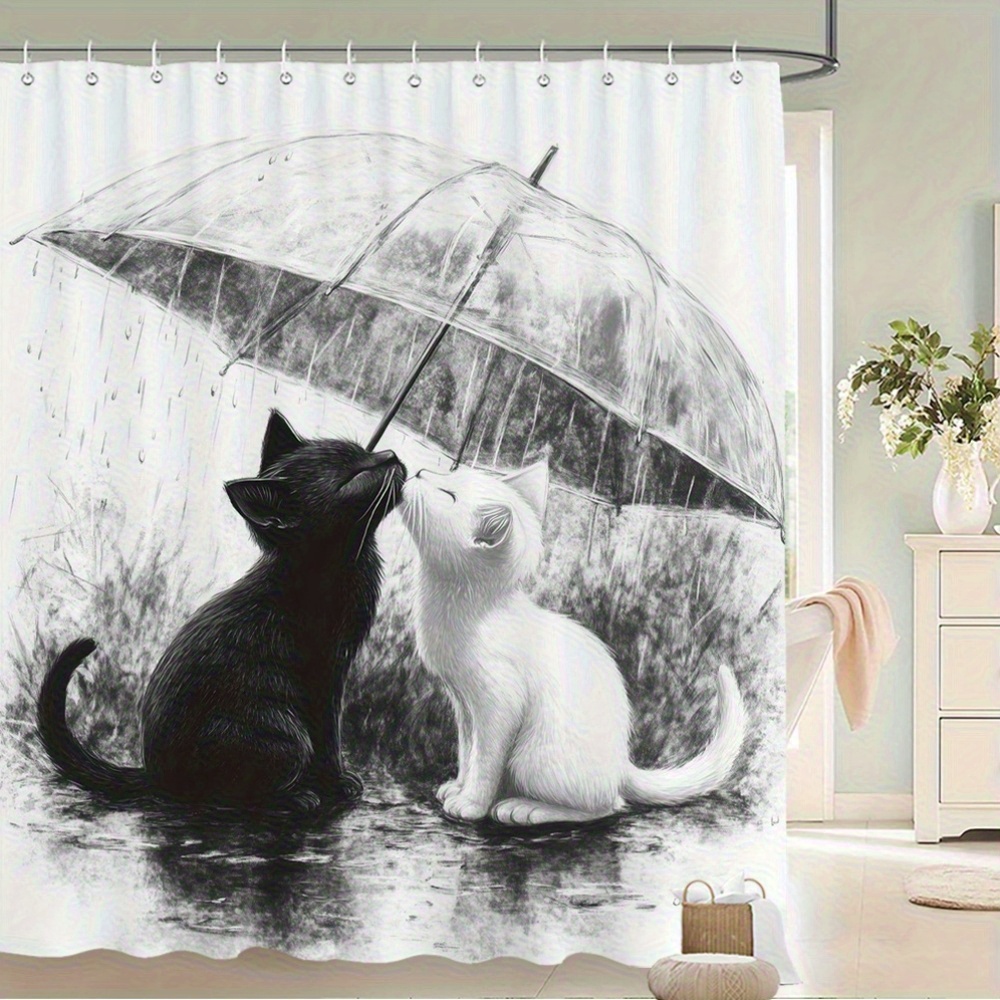 Waterproof Bathroom Shower Cur - Home Bathroom Tiles Design ulasan dan harga