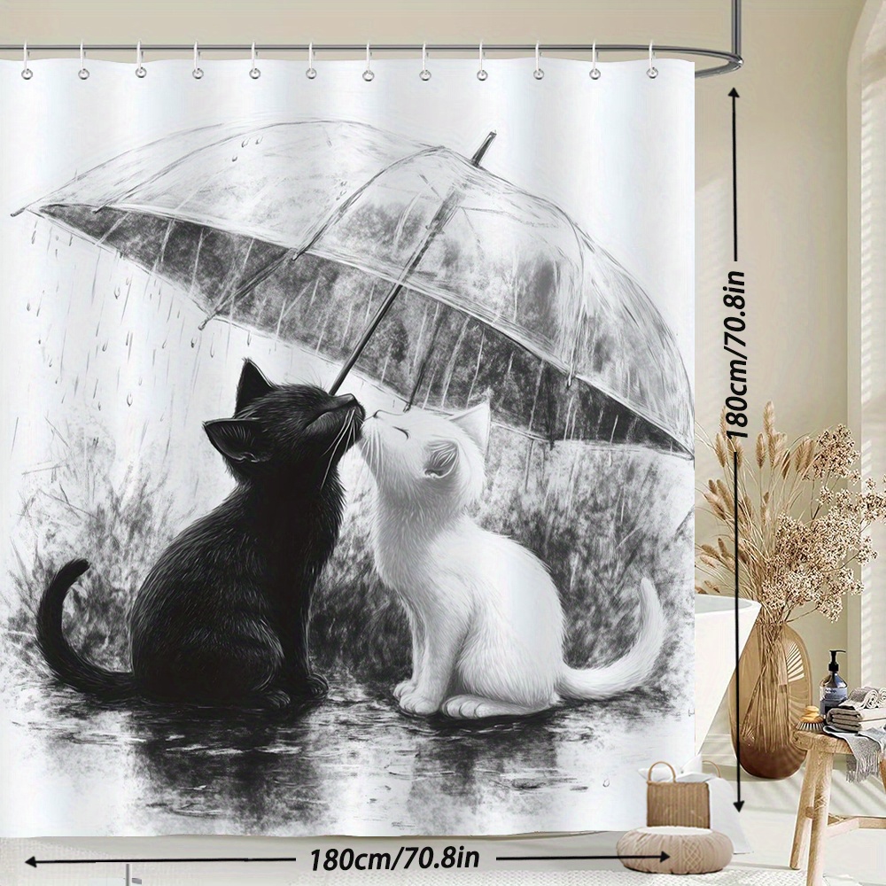 Waterproof Bathroom Shower Cur - Home Bathroom Tiles Design ulasan dan harga