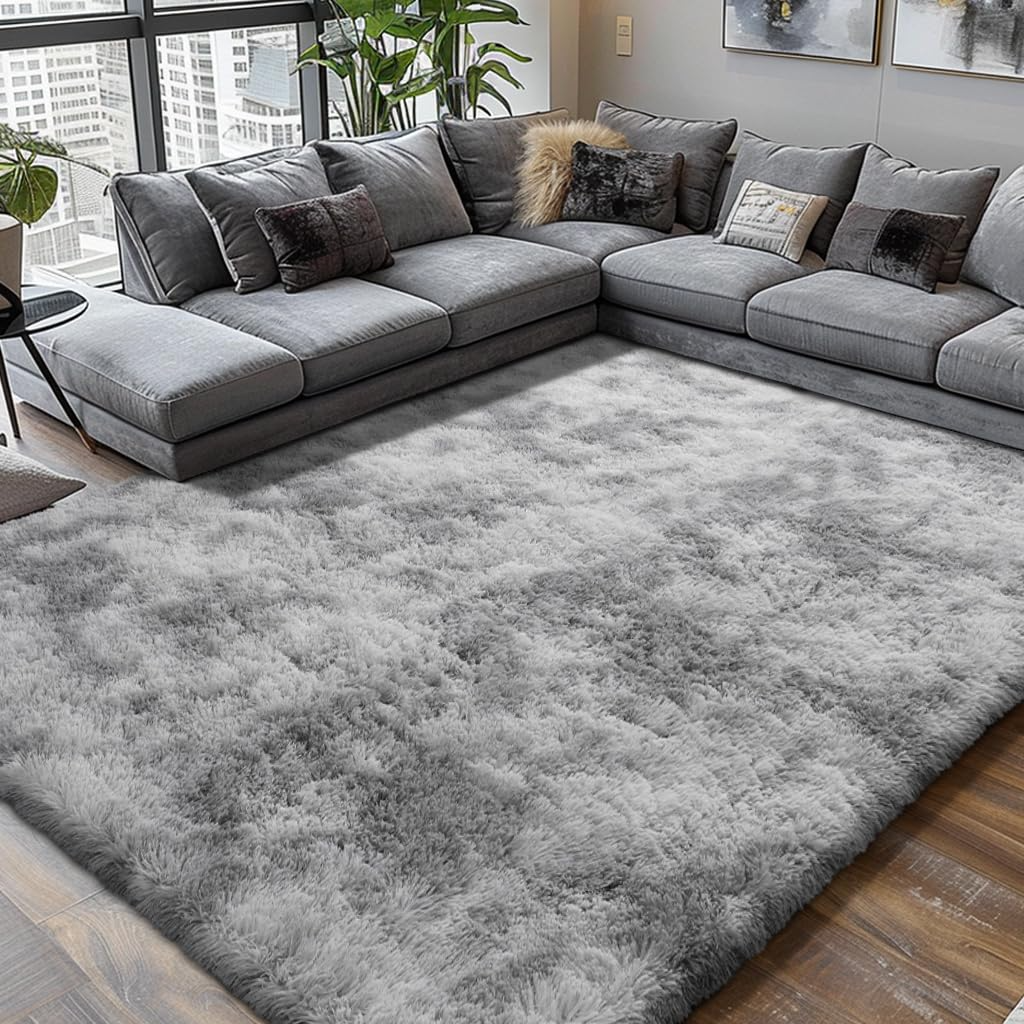 VIKAMA Ultra-Soft Puffy Rug, B - Home Goods Bathroom Mats ulasan dan harga