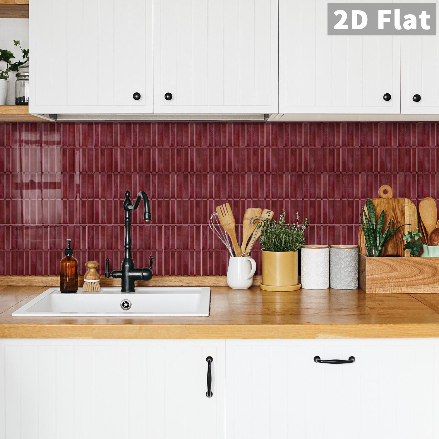 14pcs Self-adhesive tile wall  - Home Bathroom Tiles Design ulasan dan harga