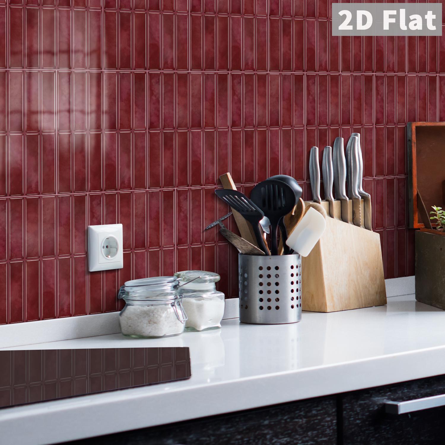 14pcs Self-adhesive tile wall  - Home Bathroom Tiles Design ulasan dan harga