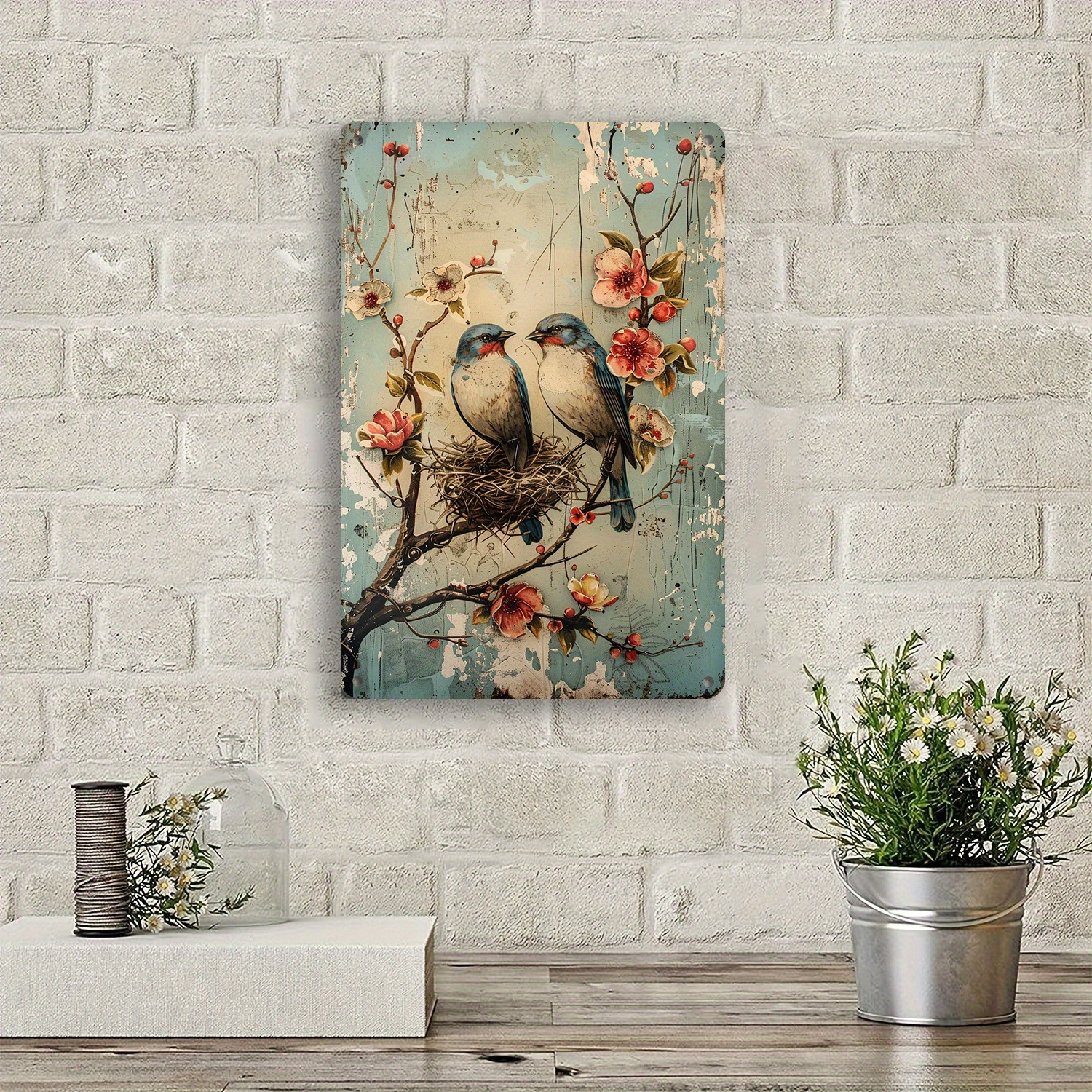 1 piece 8x12 inch/ 20 * 30cm c - Home Bathroom Wall Decor ulasan dan harga