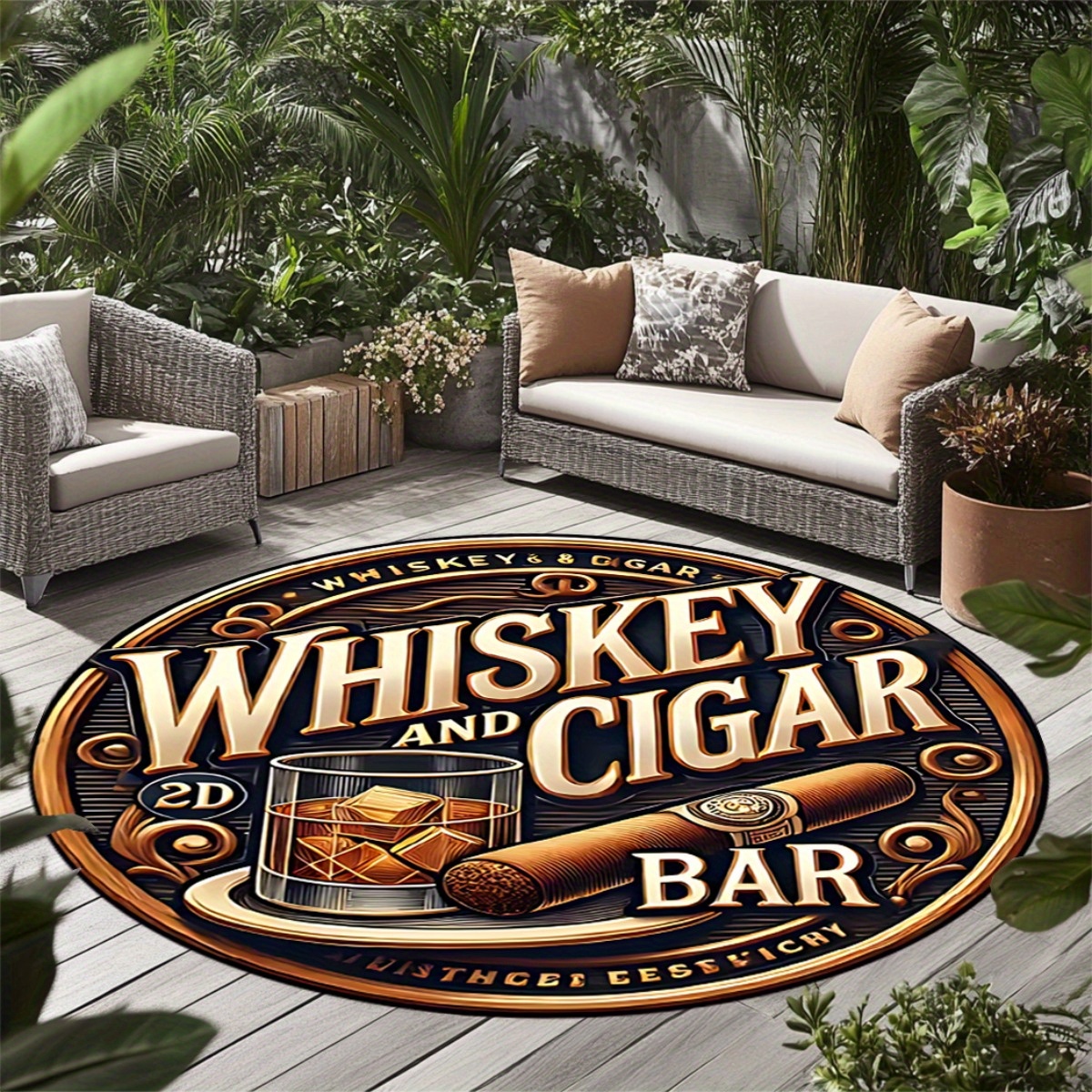 Vintage Whiskey Glasses Round  - Home Bathroom Decor Ideas ulasan dan harga