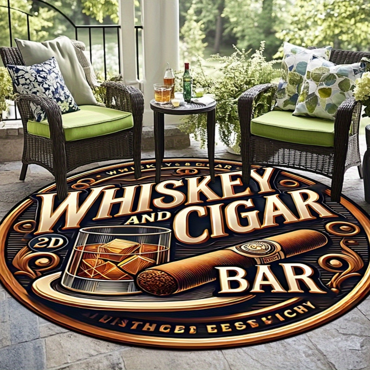 Vintage Whiskey Glasses Round  - Home Bathroom Decor Ideas ulasan dan harga