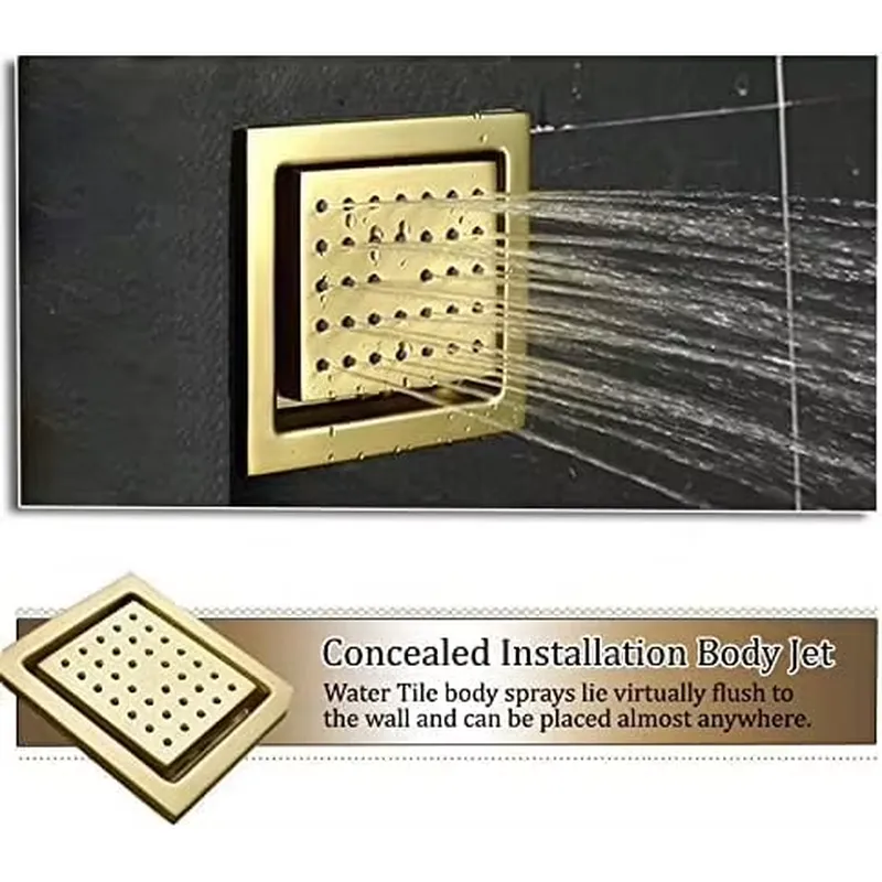 Smart LED Shower Set Bathroom  - Home Bathroom ulasan dan harga