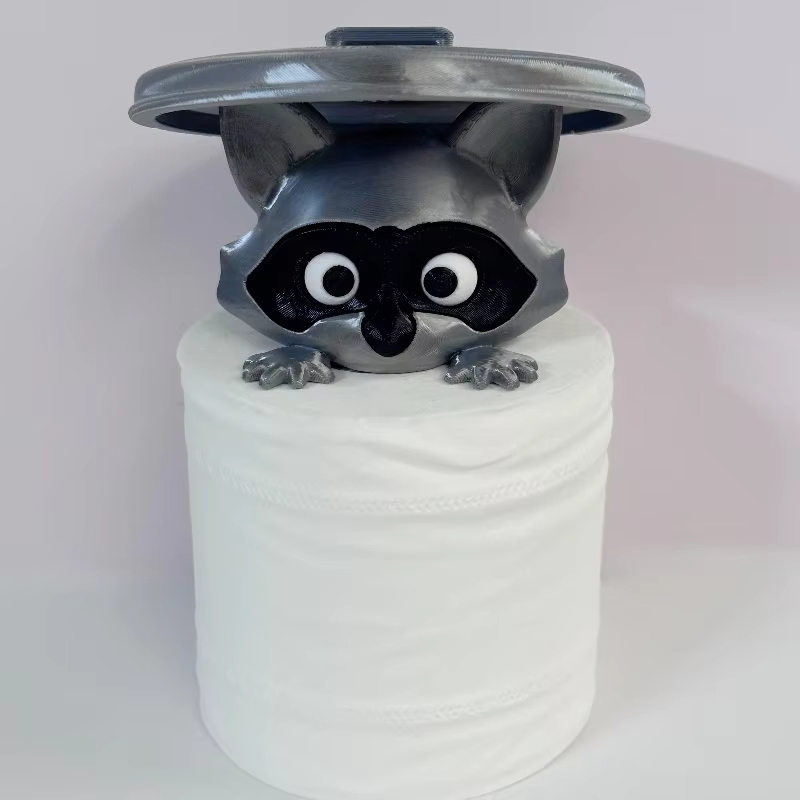 Cute Raccoon Toilet Paper Hold - Home Bathroom Decor Ideas ulasan dan harga