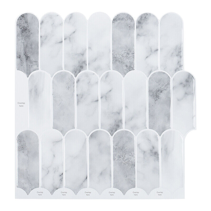 1PC 3D Self-adhesive Wall Stic - Home Bathroom Tiles Design ulasan dan harga