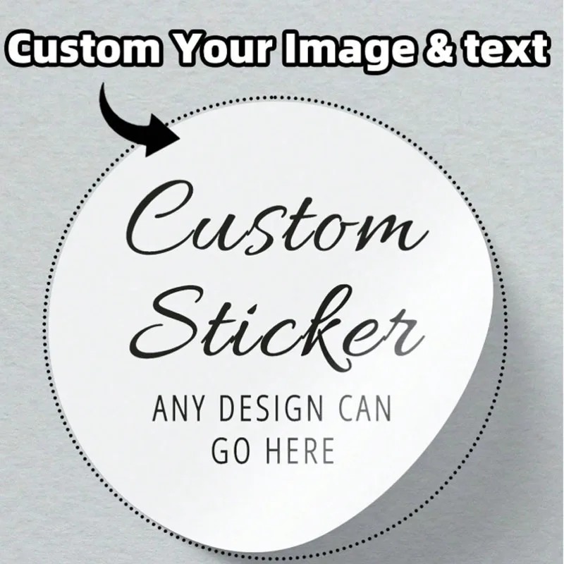 Custom round stickers, persona - Home Bathroom Design ulasan dan harga