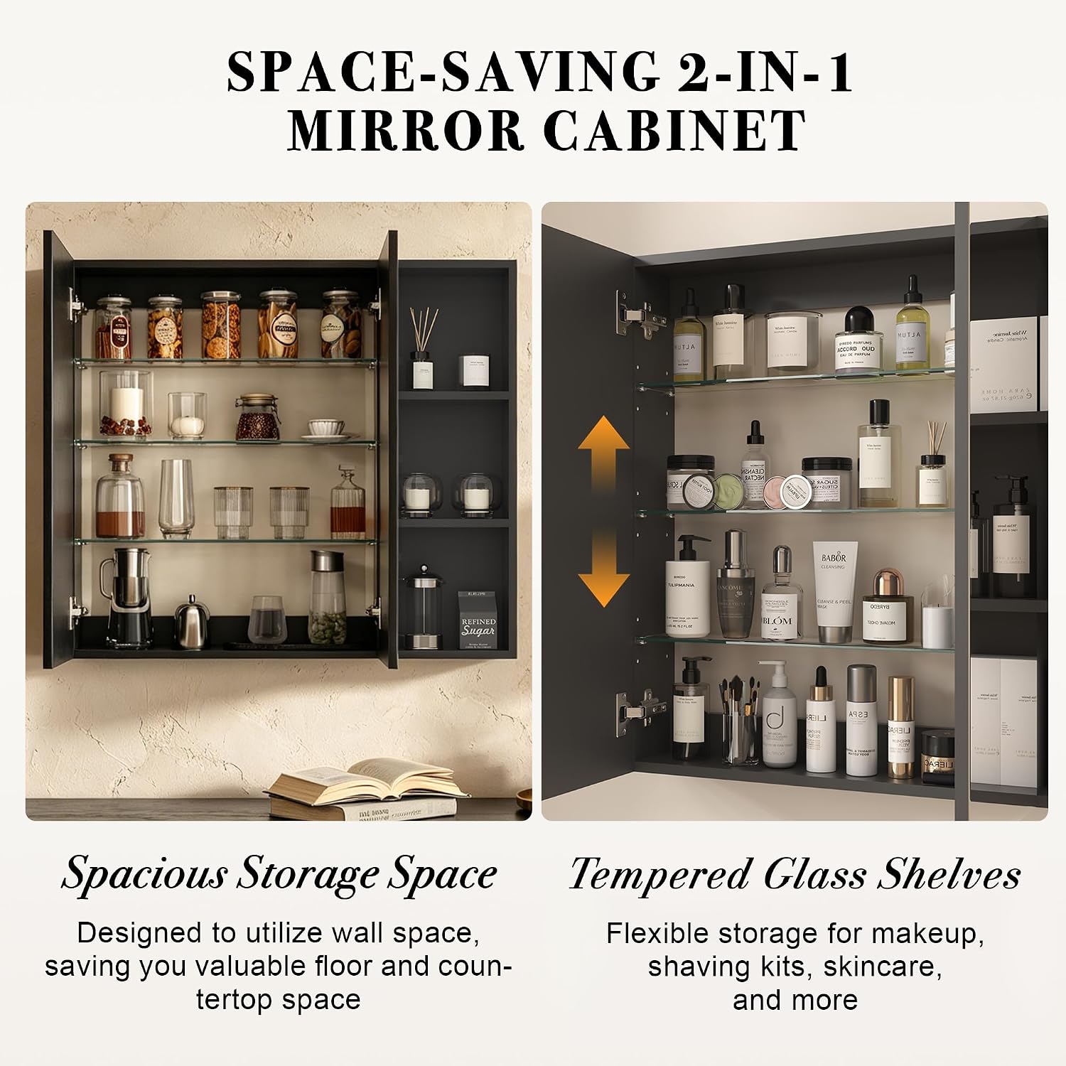 Modern Frameless Medicine Cabi - Bathroom Cabinet Mirror ulasan dan harga