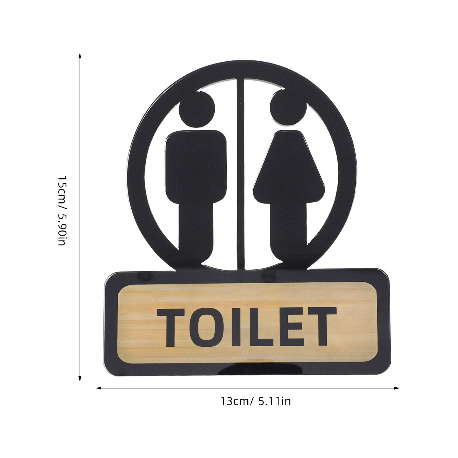 Toilet Signs for Ladies and Ge - Home Bathroom Sign ulasan dan harga