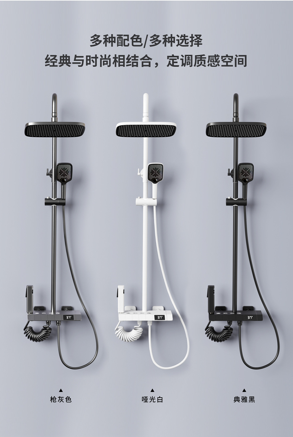 New Fashioned Brass Gun Grey P - Home Bathroom ulasan dan harga