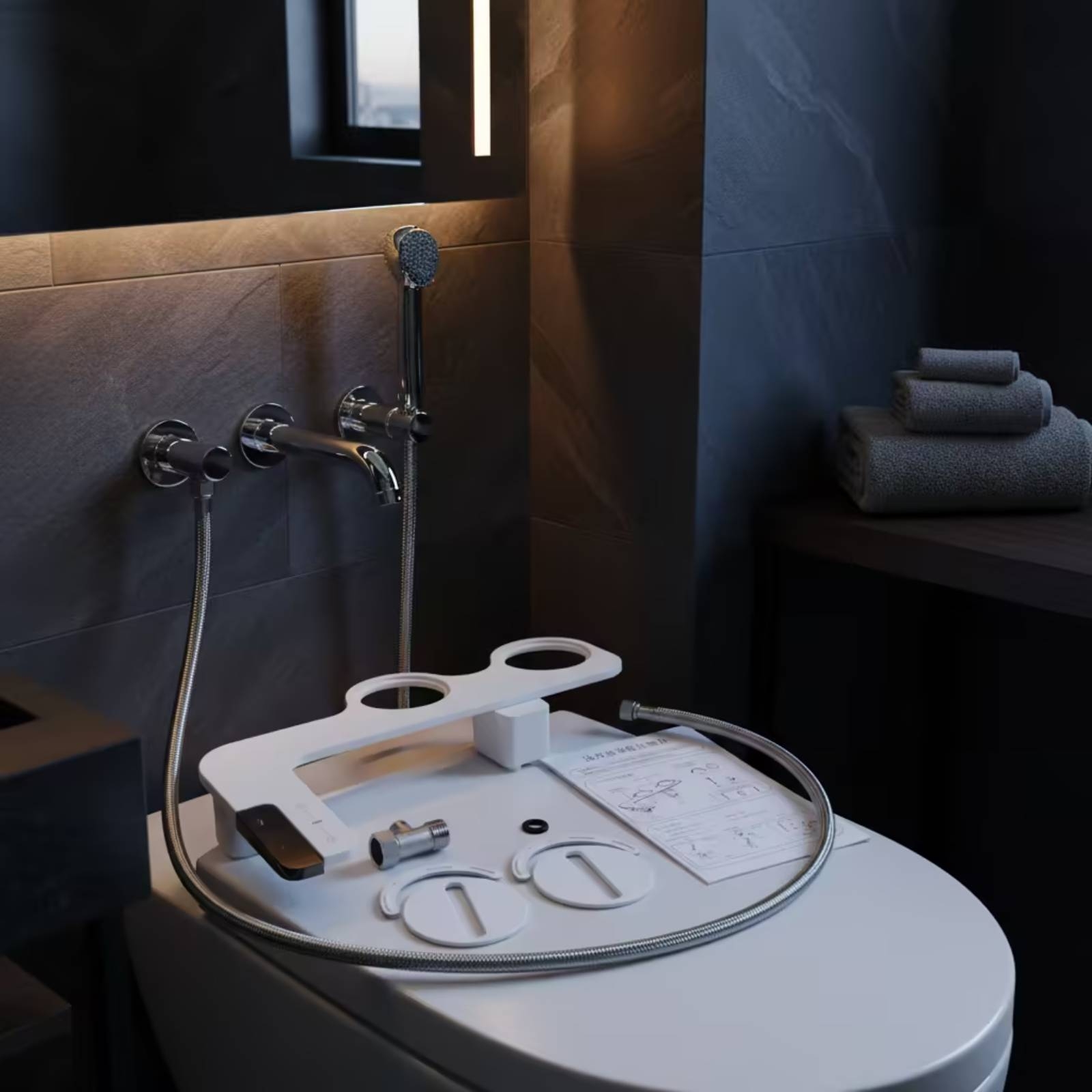 Bidet with Side Control Panel  - Home Bathroom Design ulasan dan harga
