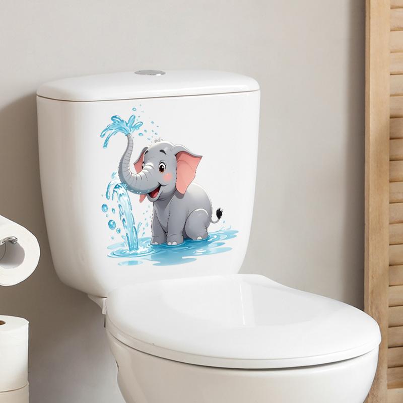 【HG】Ocean Themed Toilet Sticke - Home Bathroom Design ulasan dan harga