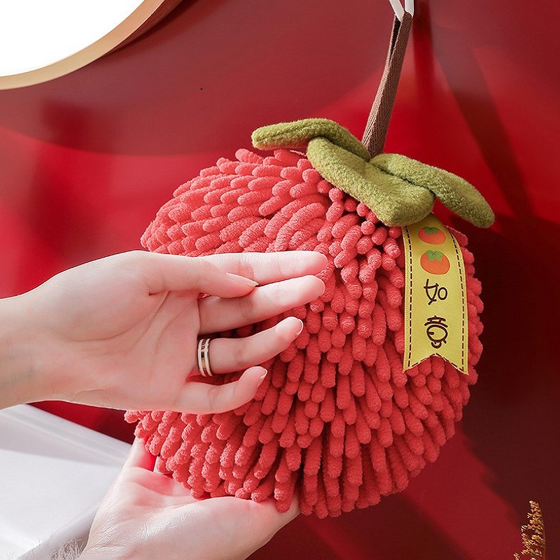 kkjoy Cute Towel Red Hand Ball - Home Bathroom Design ulasan dan harga