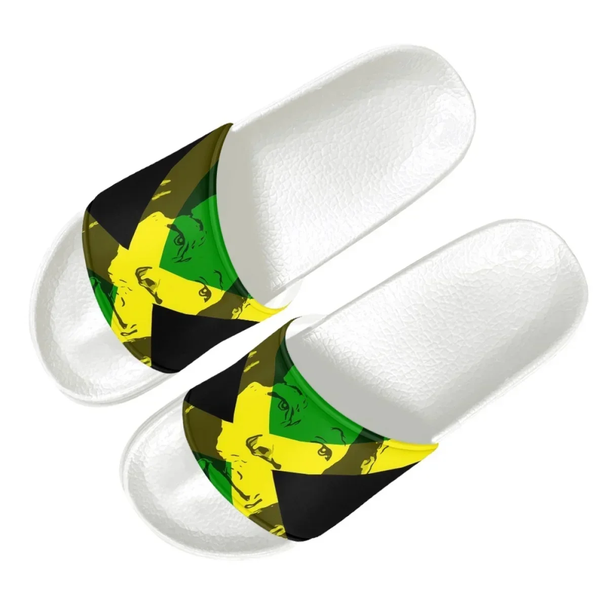 Jamaica Flag Art Design Print  - Home Bathroom Design ulasan dan harga