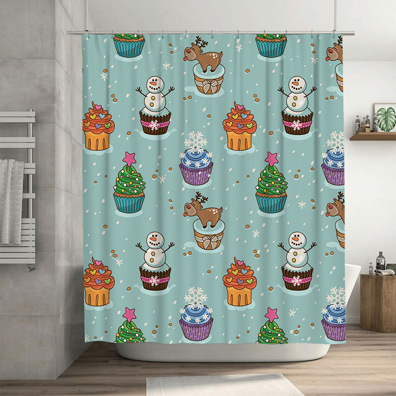 TU Charming Christmas Shower C - Home Bathroom Decor Ideas ulasan dan harga