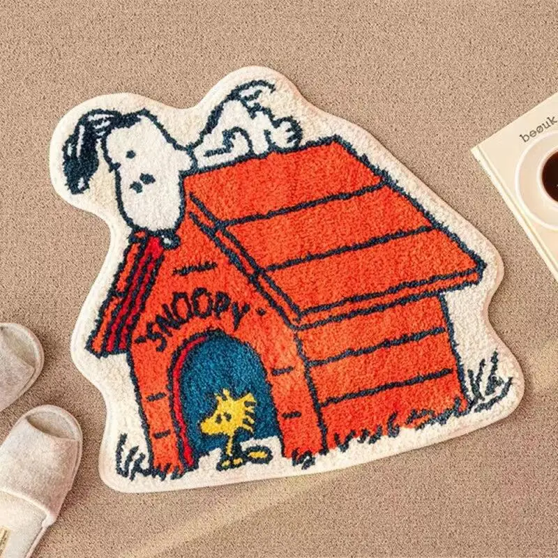 Lovely Snoopy Cartoon Floor Ma - Home Goods Bathroom Mats ulasan dan harga