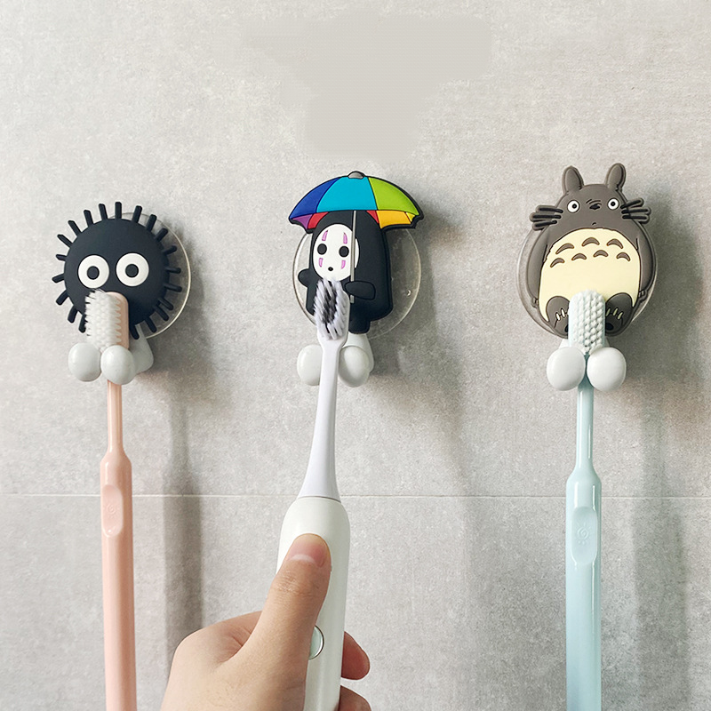 1Pc Cartoon Anime Totoro Figur - Home Goods Bathroom Storage ulasan dan harga