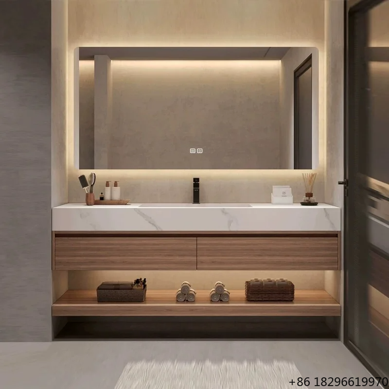 Modern Intelligent Bathroom Ca - Bathroom Cabinet Mirror ulasan dan harga
