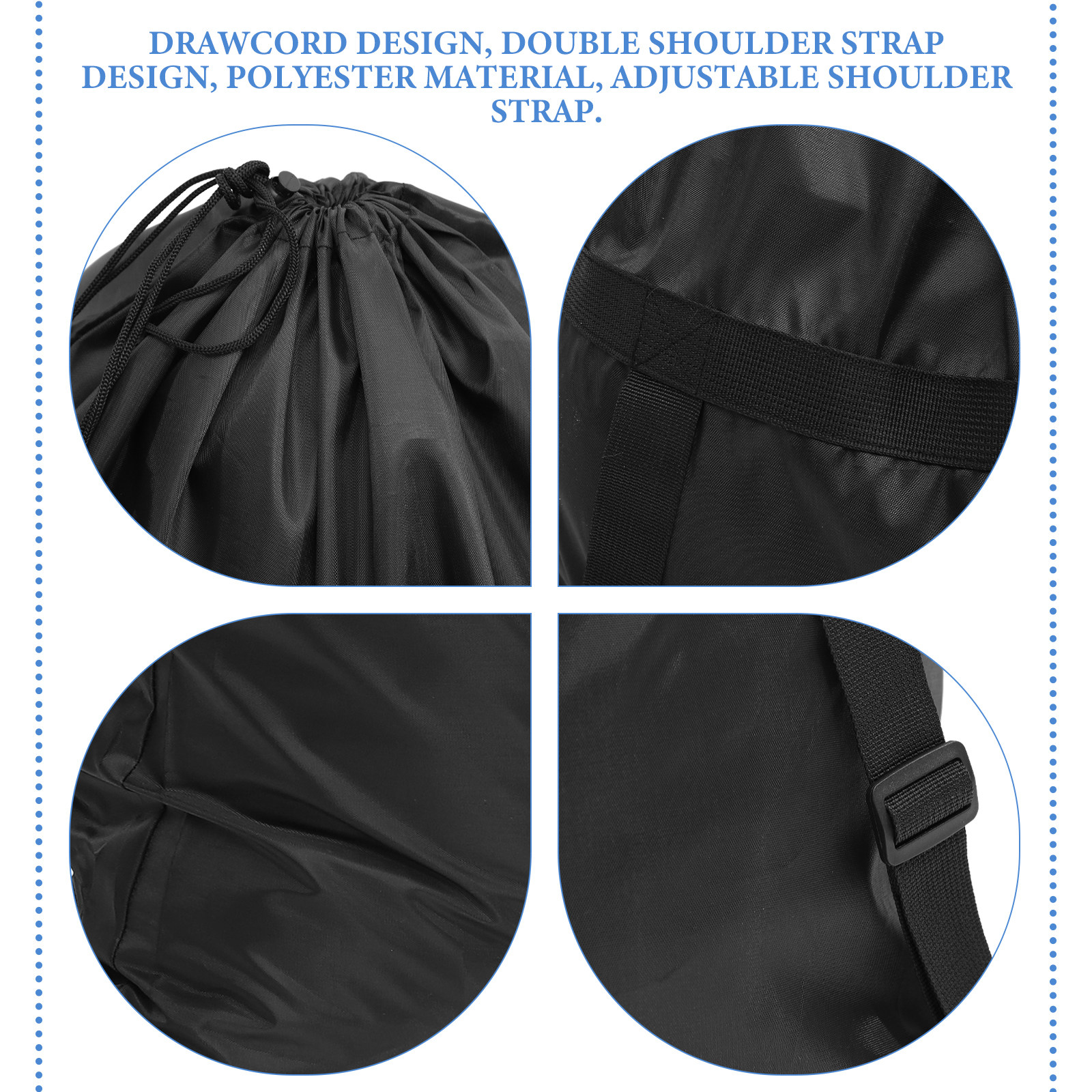 Heavy Duty Polyester Dirty Clo - Home Essentials Bathroom Storage ulasan dan harga