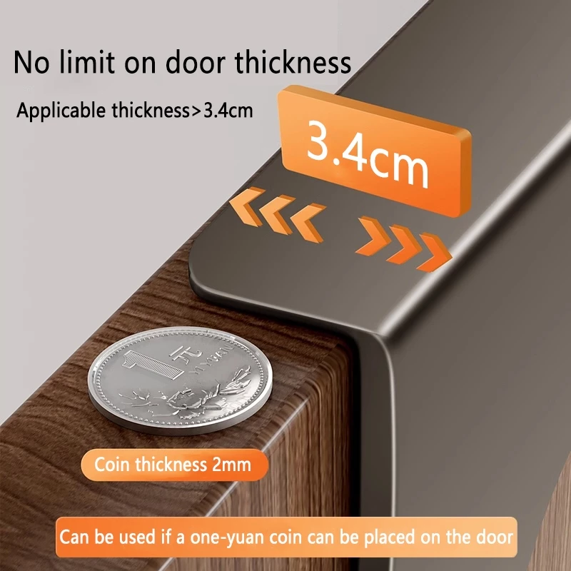 No Punching 5 Hooks Door Rear  - Home Goods Bathroom Storage ulasan dan harga