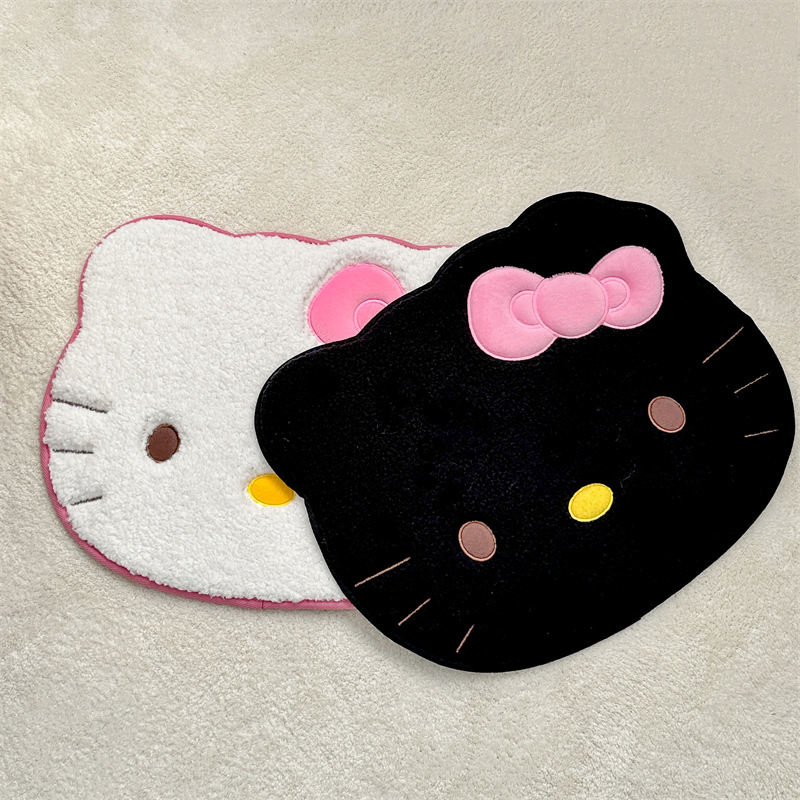 Anime Hello Kitty Plush Rug So - Home Goods Bathroom Mats ulasan dan harga