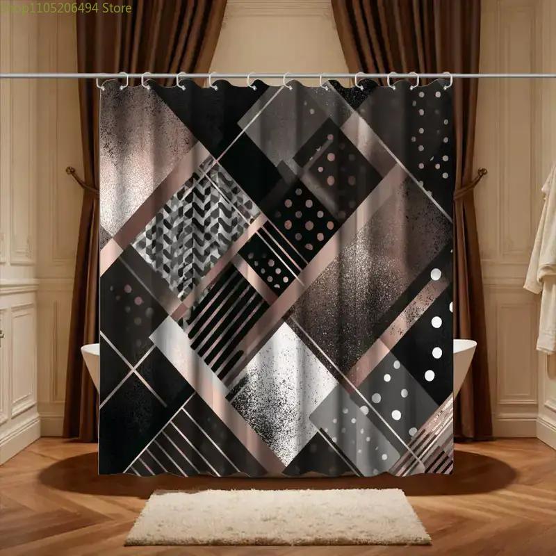Modern Geometric Abstract Show - Home Bathroom Decor Ideas ulasan dan harga