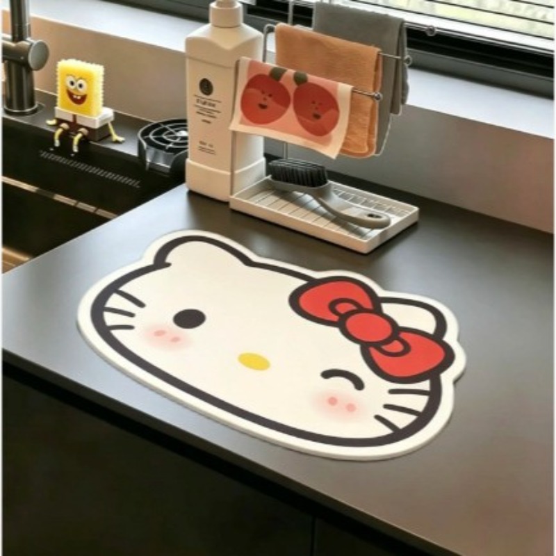 Japanese Sanrio Kuromi Leather - Home Goods Bathroom Mats ulasan dan harga