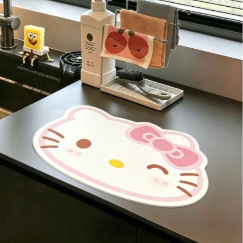 Japanese Sanrio Kuromi Leather - Home Goods Bathroom Mats ulasan dan harga