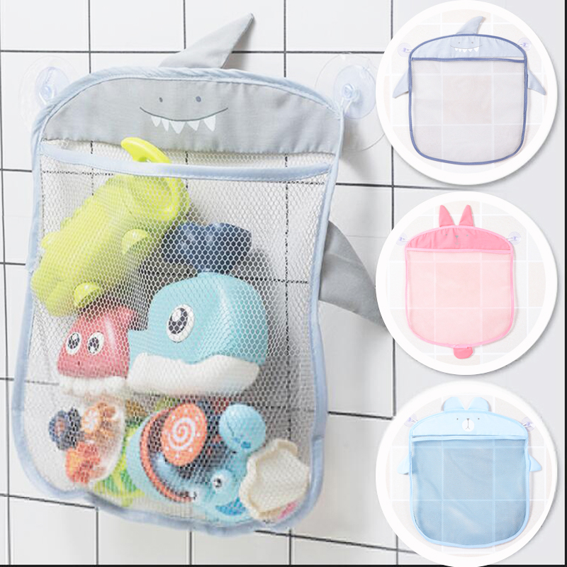 Baby Bathroom Mesh Bag Sucker  - Home Goods Bathroom Storage ulasan dan harga