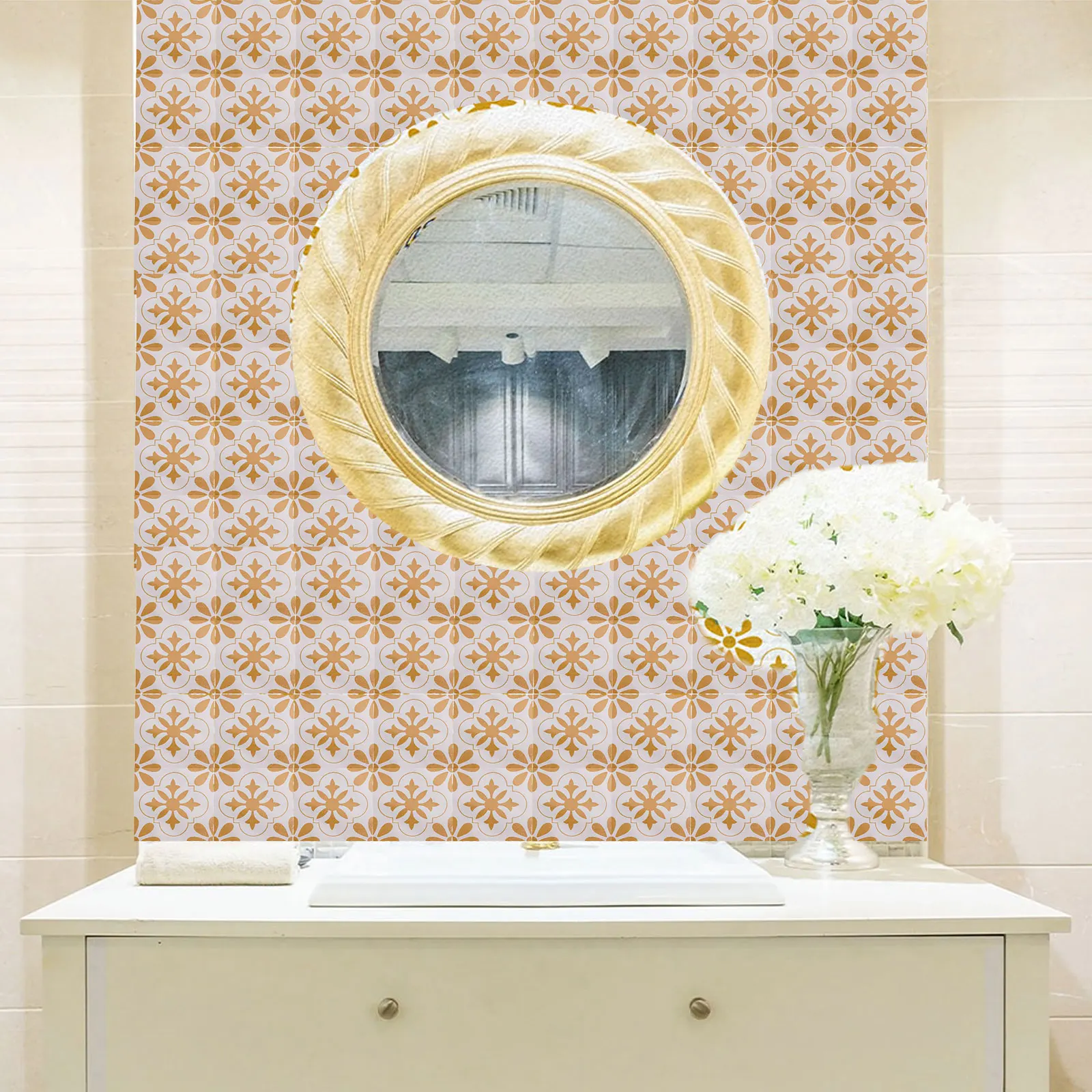 3D Mosaic Tile Stickers for In - Home Bathroom Tiles Design ulasan dan harga