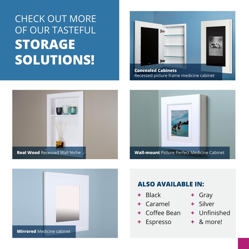 Concealed Picture Frame Medici - Bathroom Cabinet Mirror ulasan dan harga