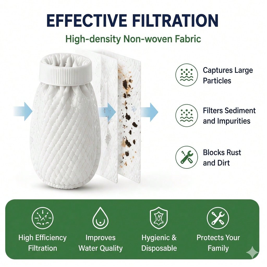 Faucet Filter Cartridge, Unive - Home Bathroom Water Filter ulasan dan harga