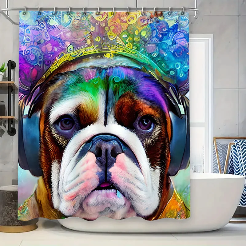 Vibrant Animal Print Shower Cu - Home Bathroom Decor Ideas ulasan dan harga