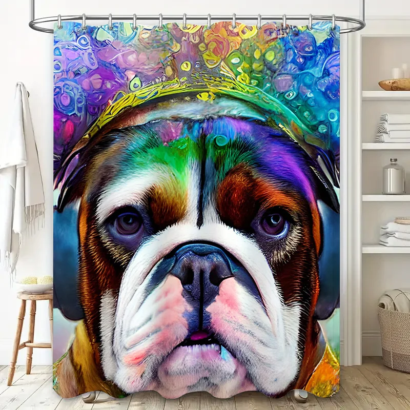 Vibrant Animal Print Shower Cu - Home Bathroom Decor Ideas ulasan dan harga