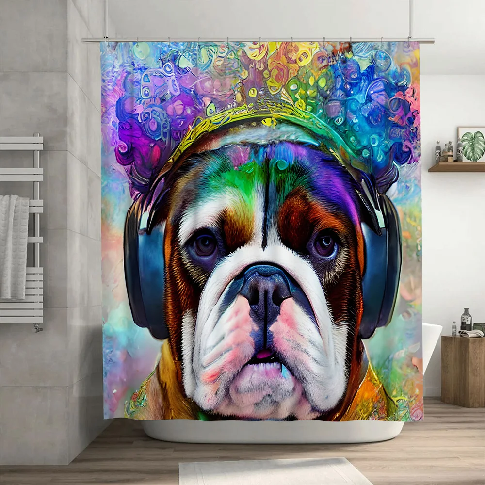 Vibrant Animal Print Shower Cu - Home Bathroom Decor Ideas ulasan dan harga