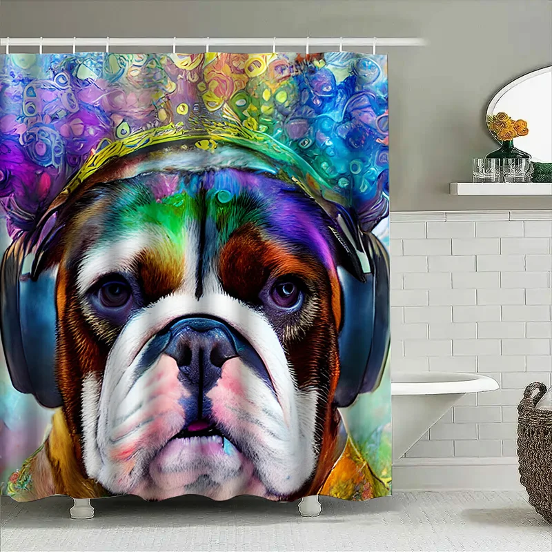 Vibrant Animal Print Shower Cu - Home Bathroom Decor Ideas ulasan dan harga