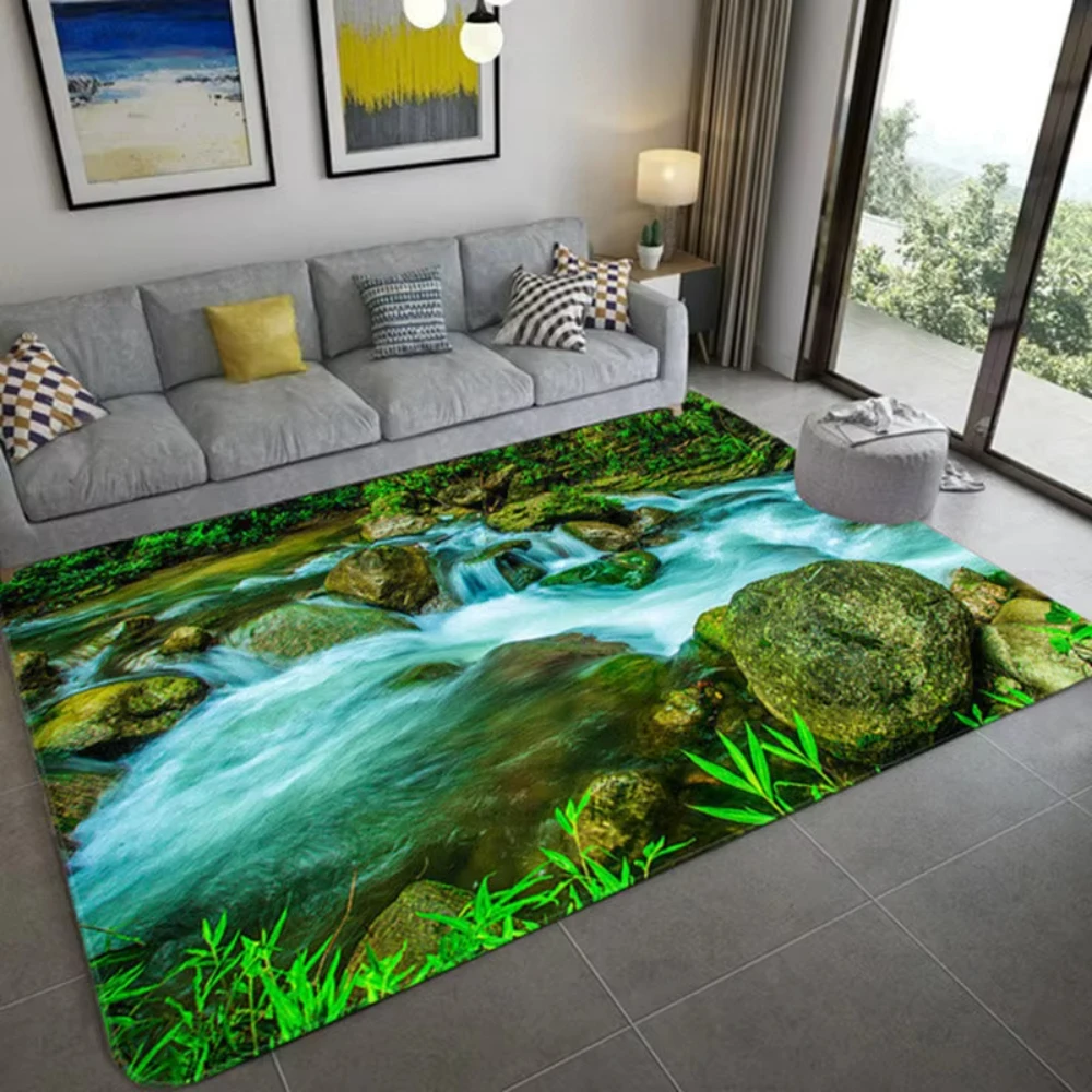 Nature Inspired 3D Scenery Car - Home Bathroom Decor Ideas ulasan dan harga