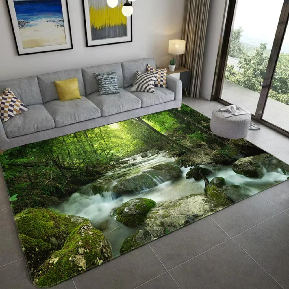 Nature Inspired 3D Scenery Car - Home Bathroom Decor Ideas ulasan dan harga
