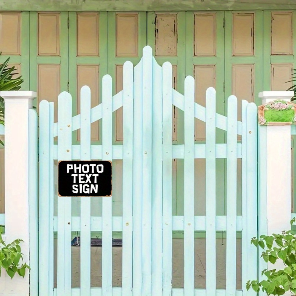 Personalized Image Text Hangin - Home Bathroom Wall Decor ulasan dan harga