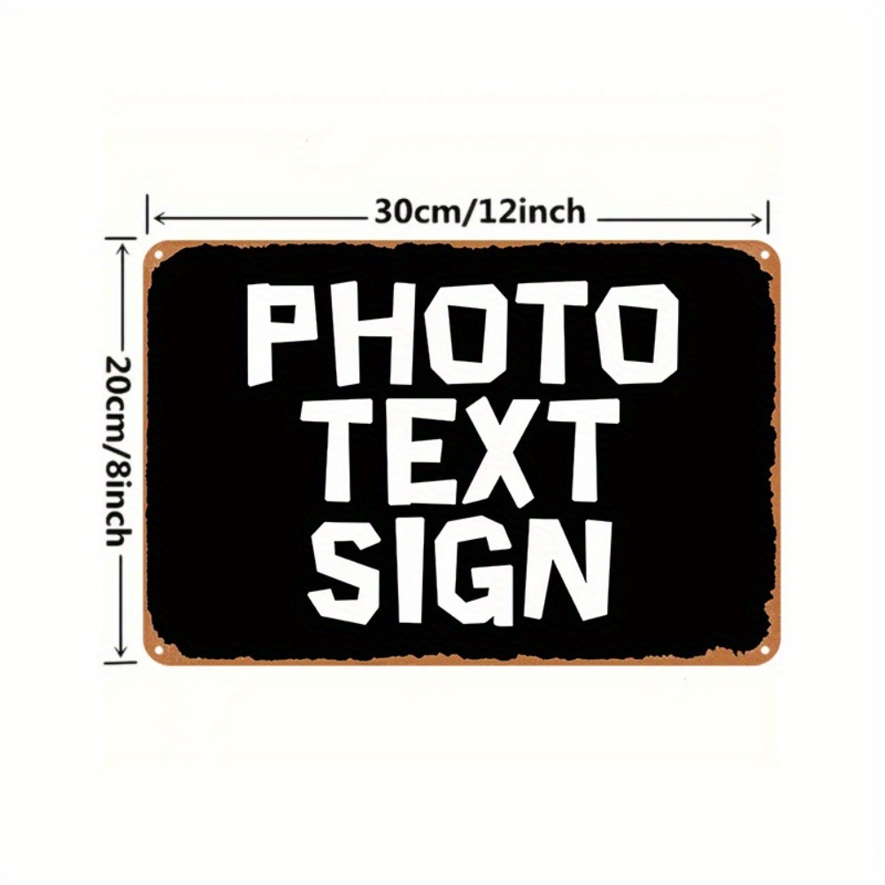 Personalized Image Text Hangin - Home Bathroom Wall Decor ulasan dan harga