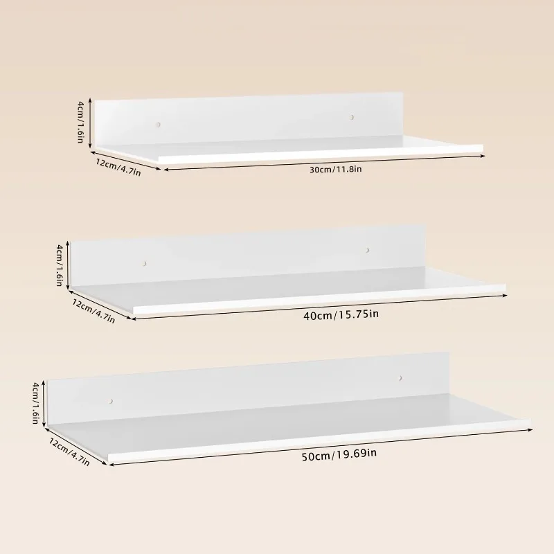 Metal Floating Shelves Wall Mo - Home Goods Bathroom Storage ulasan dan harga