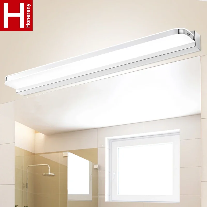 No punching led bathroom toile - Bathroom Cabinet Mirror ulasan dan harga